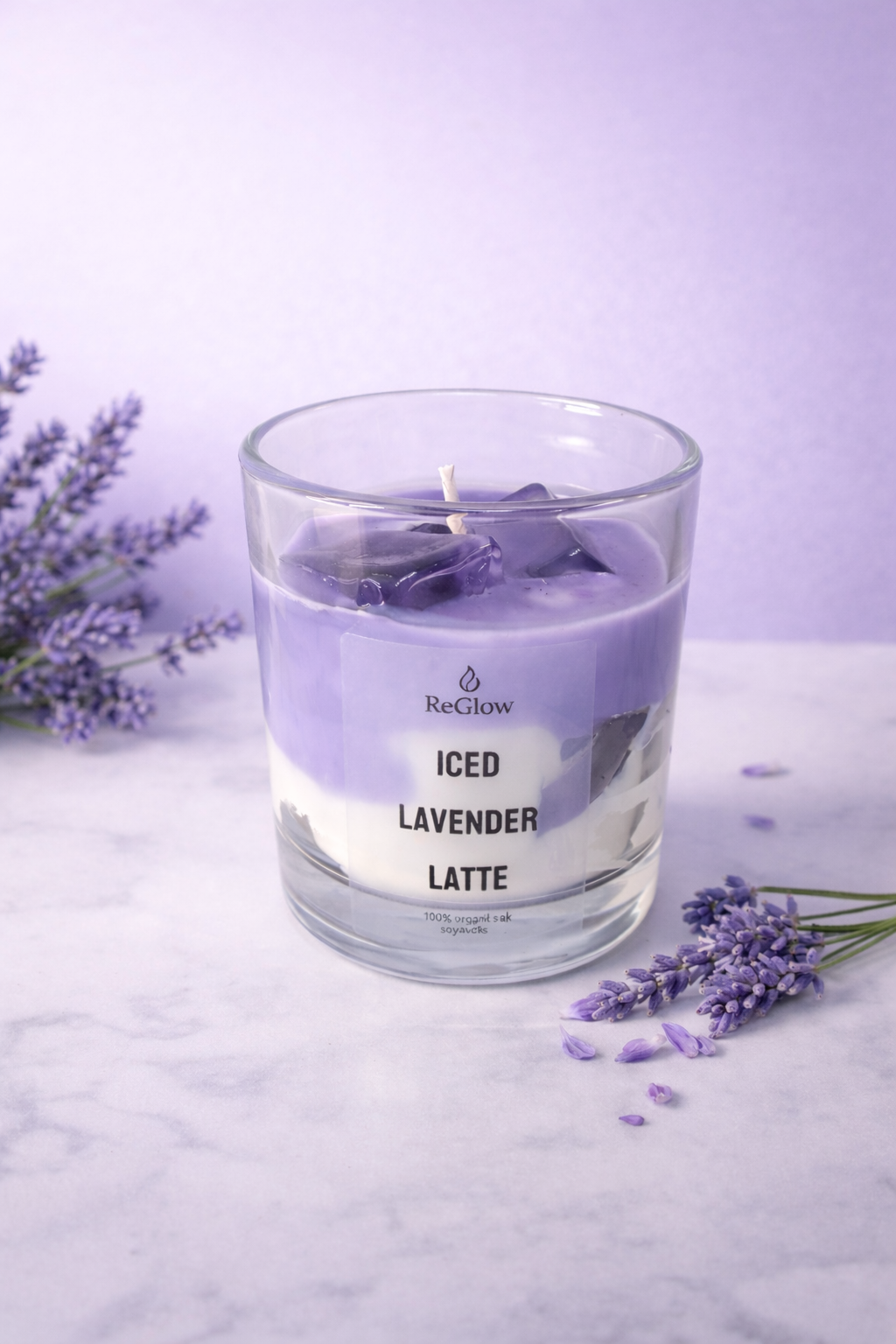 Iced Lavender Latte