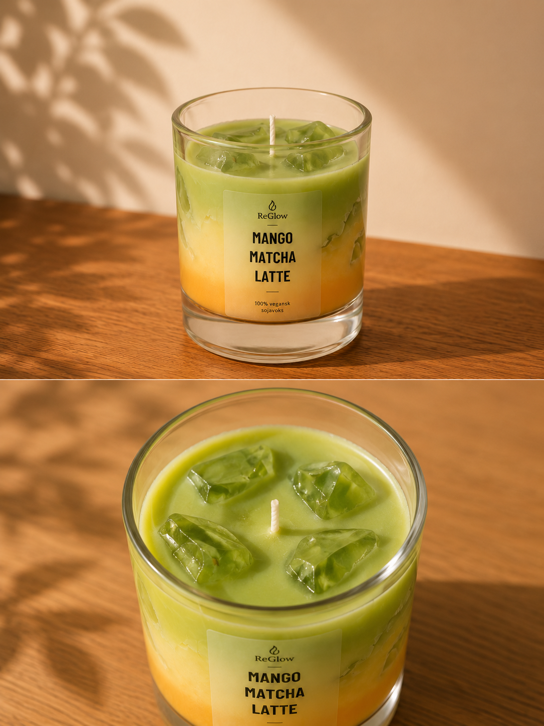 Mango Matcha Latte