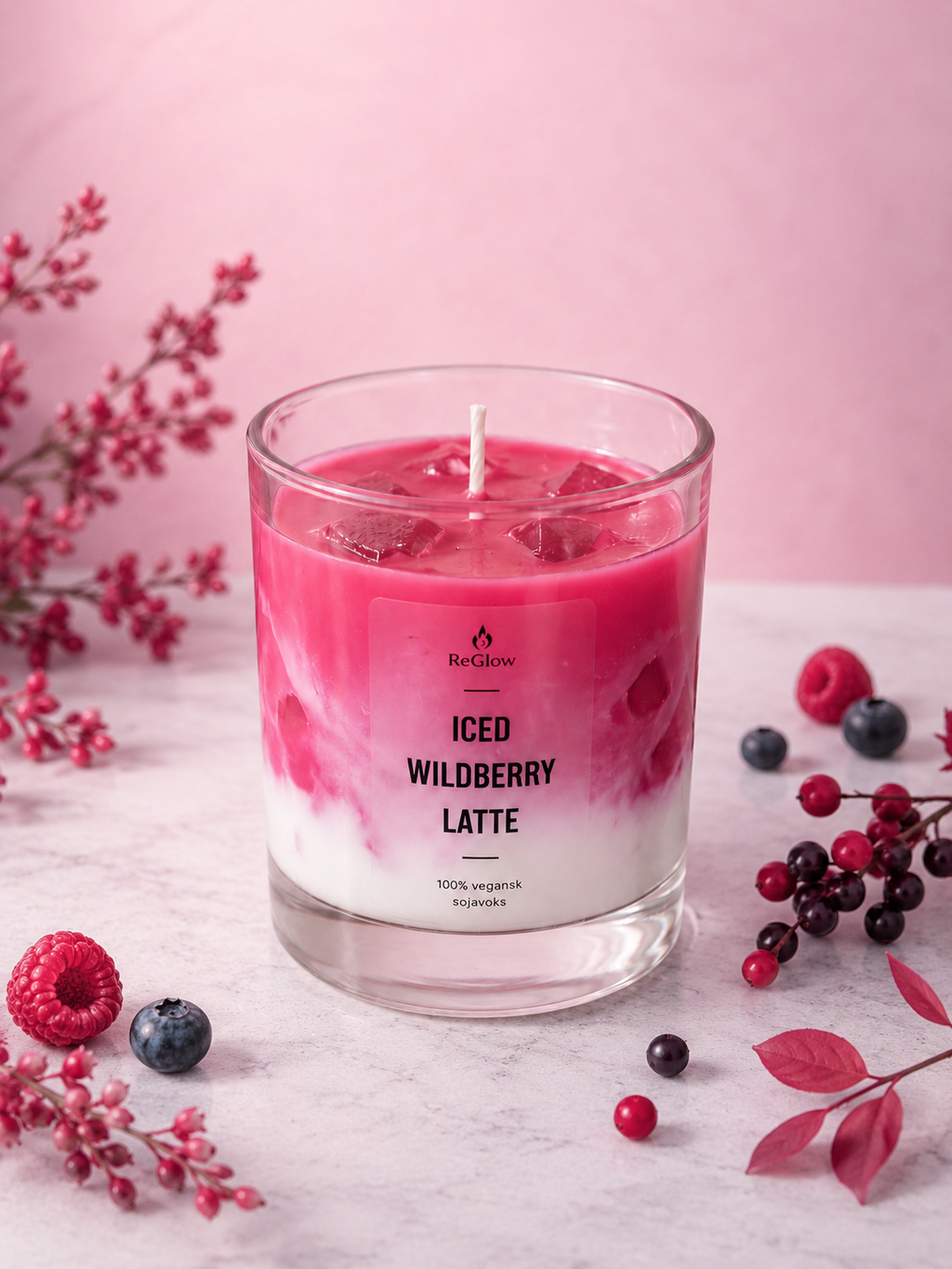 Iced Wildberry Latte