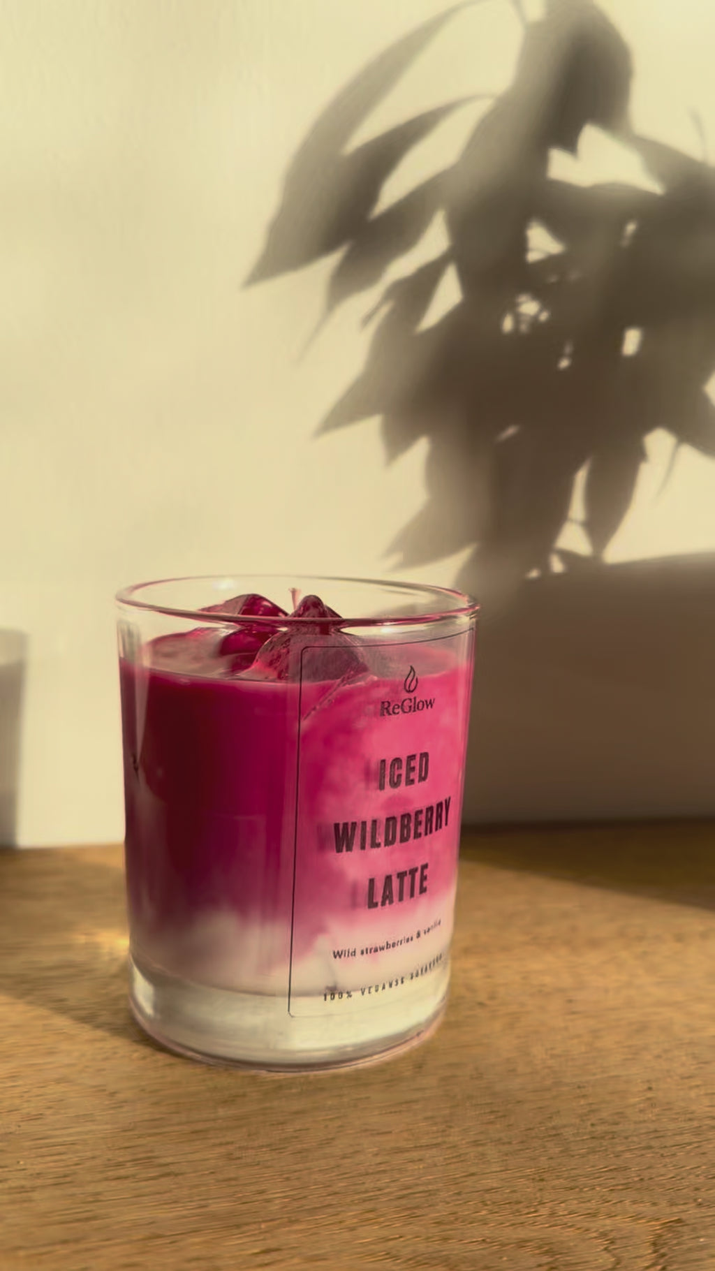 Iced Wildberry Latte